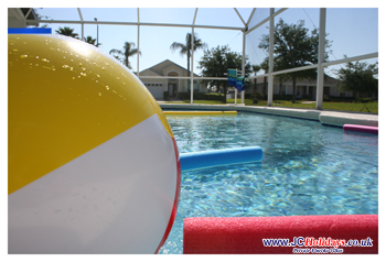 JCHolidays Florida Rental Villa Pool