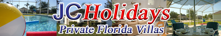 JCHolidays Private Florida Holiday Rental Pool Home