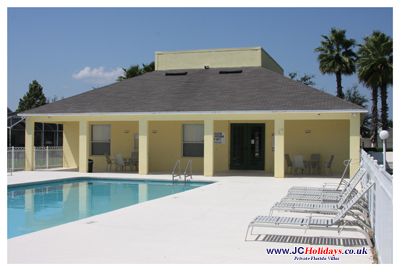 Manors at Westridge Clubhouse Pool, Davenport, Florida