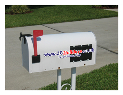 JCHolidays letter box for snow birds