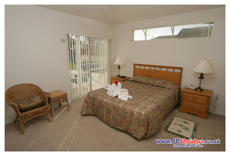 JCHolidays Orlando Vacation Rentall Villa 1st Master En-suite