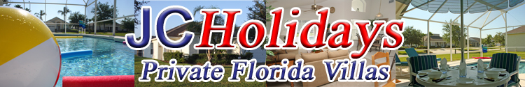 JCHolidays Private Orlando Holiday Rental Pool Home